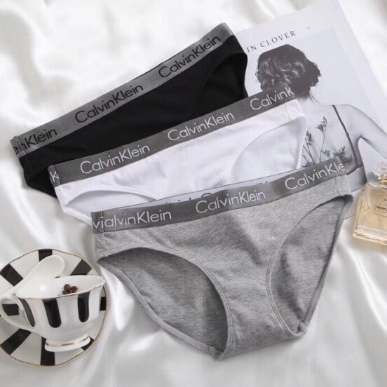 calvin klein logo cotton stretch bikini
